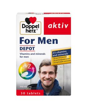 Doppelherz aktiv Vitamins and Minerals Depot For Men Tablets 30's