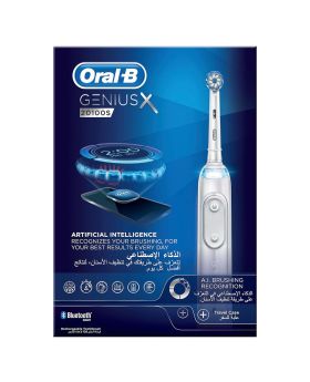 Braun Oral B GeniusX 20100S Artificial Intelligence Toothbrush