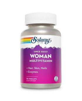 Solaray Once Daily Woman Multivitamin VegCaps 90's