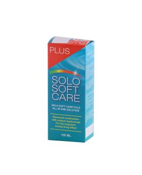 Solo Soft Care Plus All In One Contact Lens Solution 150 mL