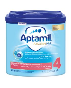 Aptamil Advance Kid 4 Next Generation Growing Up Milk Formula For 3-6 Year Kid 400g