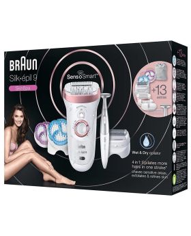 Braun Silk-epil 9 SkinSpa SensoSmart Wet & Dry Epilator 9980