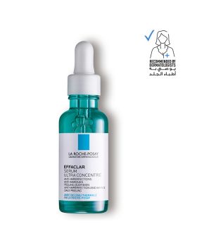 La Roche-Posay Effaclar Ultra Concentrated Anti-imperfection Serum With Salicylic Acid, Glycolic Acid & Niacinamide For Oily & Acne Prone Skin 30ml