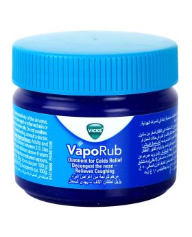 Vicks VapoRub Decongestant Ointment For Cold Relief 50g