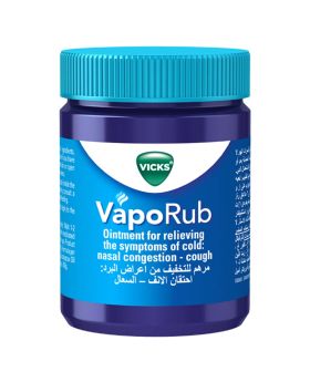 Vicks VapoRub Decongestant Ointment For Cold Relief 100g
