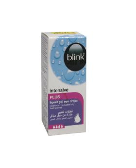 Blink Intensive Plus Liquid Gel Eye Drops 10 mL