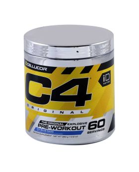Cellucor C4 Original ID Series Pre-Workout Icy Blue Razz 60 Servings