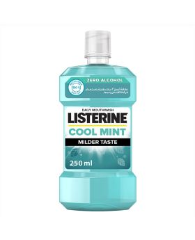 Listerine Zero Alcohol Cool Mint Milder Taste Mouthwash 250ml