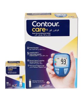 Contour Care Blood Glucose Monitor+ Strips Promo Pack