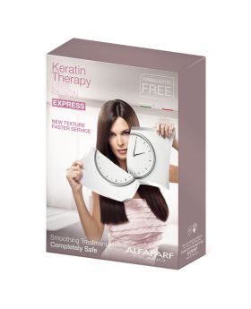 Alfaparf Keratin Therapy Lisse Design Express Hair Smoothing Kit For Smooth & Defined Hair