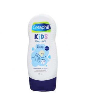 Cetaphil Kids Sports Fun 2 In 1 Shampoo & Shower Gel 230 mL