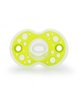 Brother Max Silicone Soother 0-6 Months Green 1's BM401G