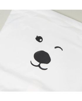 Charlie Banana Multipurpose Wet Diaper Tote Bag Polar Bear White 888519