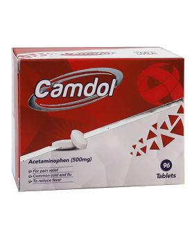 Camdol Acetaminophen 500 mg Tablets 96's