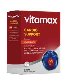 Vitamax Cardio Support Tablets For Heart Health Support, Pack of 60's