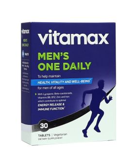 Vitamax Men's One Daily Tablets For Health, Vitality & Wellbeing, Pack of 30's