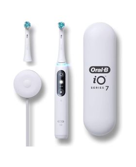 Braun Oral B iO™ Series 7 Electric Toothbrush White Alabaster