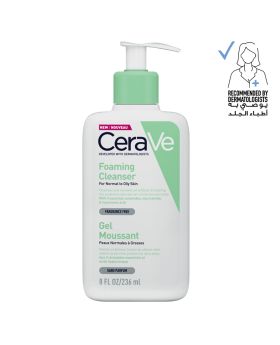 CeraVe Fragrance Free Foaming Cleanser For Normal To Oily Skin 236ml