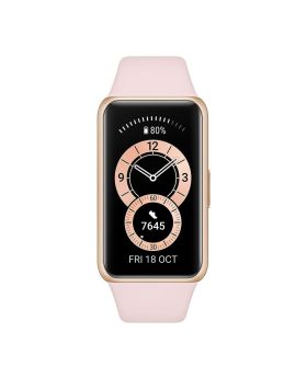 Huawei Band 6 Fitness Tracker & Smartwatch Pink 1's