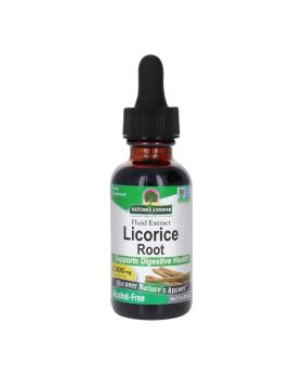 Nature's Answer Licorice Root 2000mg Fluid Extract Drops For Digestive Health, 30ml
