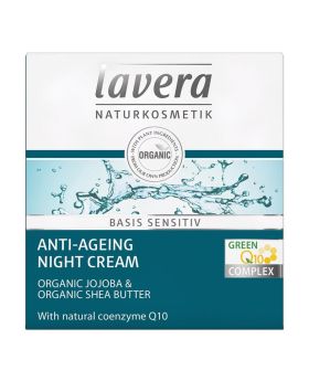 Lavera Basis Sensitiv Anti-Ageing Q10 Night Cream 50 mL
