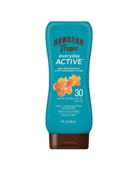 Hawaiian Tropic Everyday Active Sport Sunscreen Lotion SPF 30, 236 mL