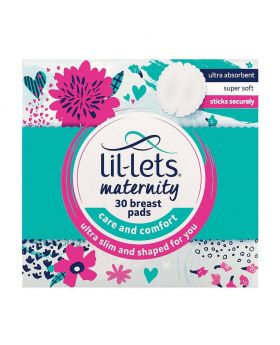 Lil-lets Ultra slim Super Soft Maternity Breast Pads 30's