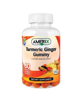Amerix Turmeric Ginger Adult Chewable Gummies 60's