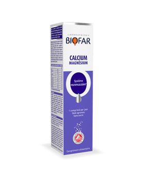 Biofar Vital Calcium Magnesium Effervescent Tablets, Citrus Flavor, Pack of 20's