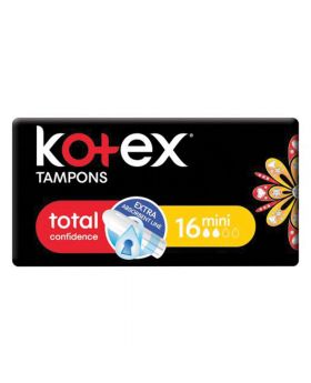 Kotex Total Confidence Tampons Mini 16's