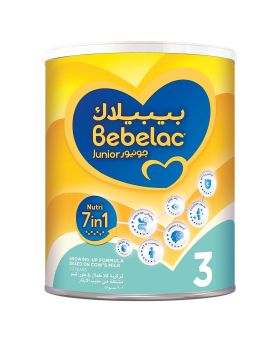 Bebelac Junior Nutri 7 In 1 Stage 3 Growing-Up Milk Formula For 1-3 Year Toddler 400g