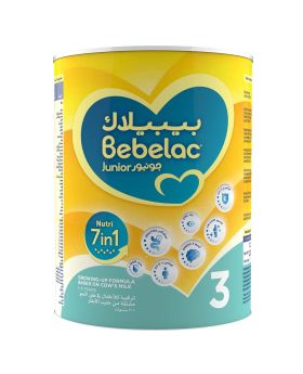 Bebelac Junior Nutri 7 In 1 Stage 3 Growing-Up Milk Formula For 1-3 Year Toddler 800g