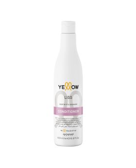 Alfaparf Yellow Liss Professional Anti-Frizz Smoothing Conditioner With Keratin HT & Amaranth For Frizz Hair 500ml