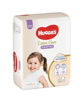Huggies Extra Care Baby Culottes Size 6, 15-25 Kg, 30's