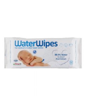WaterWipes Baby Wipes 60's