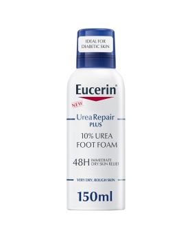 Eucerin UreaRepair Plus 10% Urea Foot Foam For Dry & Rough Foot 150ml 