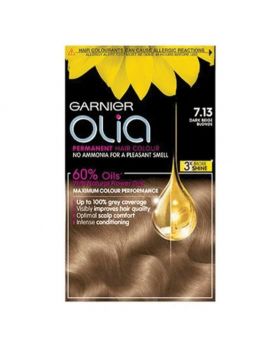 Garnier Olia Permanent Hair Color 7.1 Beige Dark Blonde Kit
