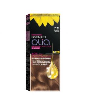 Garnier Olia Permanent Hair Color 7.31 Olia Almond Kit