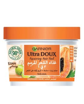 Garnier Ultra Doux Repairing Hair Food Cream Papaya 390 mL