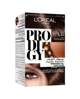 L'oreal Paris Prodigy Permanent Oil Hair Color 4.15 Sienna Kit
