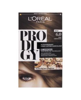 L'oreal Paris Prodigy Permanent Oil Hair Color 6 Oak Kit