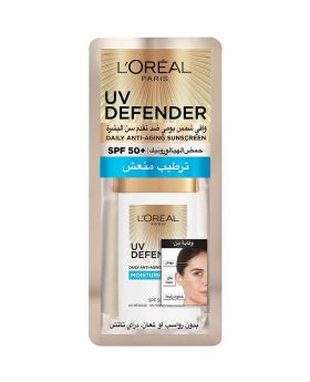 L'oreal Paris UV Defender SPF50+ Moisture Fresh Daily Anti-Aging Sunscreen 50 mL