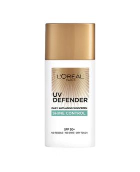 L'oreal Paris UV Defender SPF50+ Shine Control Anti-Aging Sunscreen 50 mL