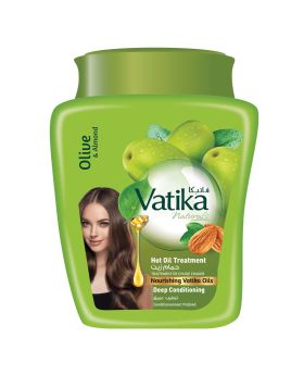 Dabur Vatika Deep Conditioning Hot Oil Treatment Cream For Dry & Dull Hair 500g