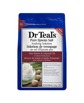 Dr Teal's Pure Epsom Salt Soaking Solution Shea Butter And Almond Oil 1036 g