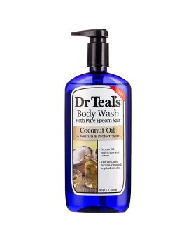 Dr Teal's Pure Epsom Salt Body Wash Coconut Oil 710 mL