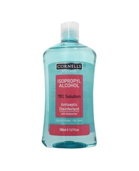 Cornells Wellness Isopropyl Alcohol 70% Disinfectant Solution 500 mL