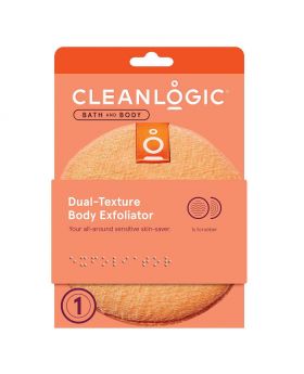 Cleanlogic Bath & Body Dual-Texture Body Exfoliator CL-102-4