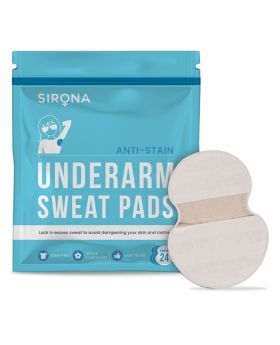 Sirona Anti-Stain Disposable Underarm Sweat Pads 24's