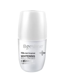 Beesline® Apitherapy Whitening Aluminium Free Deodorant Roll-On Super Dry Fragrance Free 50 mL